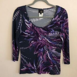 Top in excellent condition. Polyester made in Italy